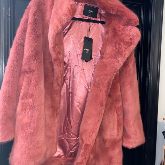 ASOS Jackets & Blazers - ASOS Faux Fur Coat XL